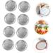 POPETPOP 150 Pcs Mason Jar Lids Metal Lid Mason Jar Caps Cover Tinplate Date Discs Mason Jar Accessories Jars Lids Mason Jar Supplies Mason Jar Sealing Lid Mason Jars Date Discs Split Tool Silverx5pcs 7X7X0.2CMx5pcs - Buy Online on GoSupps.com