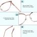 Shop ADEWU Cat Eye Glasses for Women - Chic Pink Fake Glasses with Blue Light Filter - Stylish Prescription-Free Frames - Buy Online on GoSupps.com