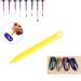 11Pcs Set 3D Magnetic Artificial Nails with Cat Eye LED Gel Polish & Accessories - International Shipping Available - Buy Online on GoSupps.com