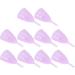 Buy Silicone Menstrual Cup for Women - Reusable Hygiene Cup 10 Pack - Pink | Eco-Friendly Personal Care - Buy Online on GoSupps.com