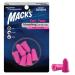 Mack's For Her Soft Foam Shooting Ear Plugs 3 Pair - Small Earplugs for Hunting Tactical Target Skeet and Trap Shooting