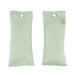 4 pieces activated charcoal deodorizer naturally activated bamboo air purification bags home car air purifier shoes smell absorber and eliminator deodorant bag (light green)