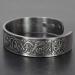 Wide Copper Magnetic Bracelet for Men Copper Wristband Pewter Plated Holistic Magnetic Band with 6 Strong Magnets Adjustable- Viking Eagle -VEP (M: Wrist 16.5-19.5cm/6.5-7.7") - Buy Online on GoSupps.com