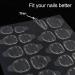 Laza 1200 Pcs Thin Breathable Adhesive Tabs Fake Nail Glue Sticker - Germany Jelly Gel | Double Sided Tips for Acrylic False Nails Manicure - Buy Online on GoSupps.com