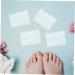 Gogogmee 20 Sheets Nail Stickers for Nail Art False Toenails for Big Toe Nail Adhesive Tabs Nail Glue Tabs Press on Sticky Tabs Sticky Nail Tabs Glue on Nails Medium Length Nail Sticky Tabs - Buy Online on GoSupps.com