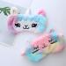 Plush Sleep Face Cover with Gradient Cartoon Design Fashionable Eye Shades for Travel and Home Use - Buy Online on GoSupps.com