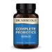 Dr. Mercola Complete Probiotics - 100 Billion CFU - Supports Immune, Digestive & Gut Health - Contains 10 Probiotic Strains - Non-GMO, Gluten-Free & Soy-Free - 30 Capsules (30 Servings)