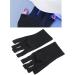 1 Pair Nail Art Protection Gloves Anti UV Glove LED Nail Art Curing Lamp Protection Glove Manicure Protection Glove Skin Care Glove (Black) - Buy Online on GoSupps.com