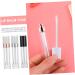  WEKADRIN 9 Pieces Transparent Small Refillable Bottles for DIY Lip Gloss Lip Balm Compact Lightweight Leakproof Reusable for Outdoor Activities Random - Buy Online on GoSupps.com