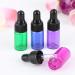 BPZXL 20 pcs Empty 3ml Pink Glass Pipette Bottles - Small Amber & Pink Dripping Bottles for Essential Oils & Aromatherapy - Buy Online on GoSupps.com