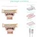 Flawless Nu Razor Pink Replacement Heads - Compatible with Finishing Touch, Rose Gold Body, 2 Blades + 1 Charger Cord - Buy Online on GoSupps.com
