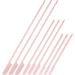 9 Pieces 3 Sizes Silicone Spatula for Beauty and Kitchen Silicone Makeup Spatula Silicone Bottle Scraper Spatula Lotion Spatula for Girls and Women (Pink)