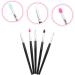 Hemoton 20 Pcs Silicone Eyeshadow Brush Lipstick Brush Applicator Lipstick Lip Applicator Plastic Handle 14.7x0.9cmx4pcs As Shownx4pcs - Buy Online on GoSupps.com