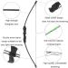 DOSTYLE Youth Bow and Arrow Set for Children | Outdoor Junior Archery Training Kit | Great Gift for Kids | Black - Buy Online on GoSupps.com