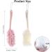 Long Handle Back Brush Shower Sponge for Women - Back Shower Scrubber Loofah Stick - Buy Online on GoSupps.com