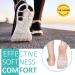 Metatarsal Pads & Toe Separators Set for Rapid Pain Relief - 2 Pairs, Soft & Breathable Design for Bunion Corrector, Mortons Neuroma, Diabetic Feet, Hammer Toe - Includes Toe Spacers, Ball of Foot Cushions - White - Buy Online on GoSupps.com