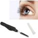 Double Head Eyebrow Eyelash Comb Women Foldable Portable Brow Mascara Brush Makeup Grooming Tool Black - Buy Online on GoSupps.com