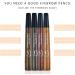 Palashop 4 Tipped Precise Brow Pen Lumierez 4 Tipped Precise Brow Pen 4 Point Eyebrow Pencil 4 Tipped Precise Brow Pen Waterproof Smudge-Proof Creates Natural Looking (Grey Brown) - Buy Online on GoSupps.com