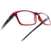 Gian Marco Venturi Unisex Verona Lesebrille - Stylish Red Eyewear | International Shipping Available - Buy Online on GoSupps.com