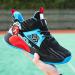 Adoff Basketball Shoes for Children | Casual Board & Sports Shoes | EU Size 35 - Black/Blue - Buy Online on GoSupps.com