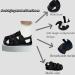 Post Op Shoe for Broken Foot | Adjustable Medical Walking Boots for Foot Injuries | Fracture & Orthopedic Rehabilitation Cast Shoes | X-Large Closed Toe - Buy Online on GoSupps.com