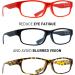 Trevi Executive Reading Glasses Pack - 3 Stylish Pairs for Men & Women - Prescription & Non-Prescription Options - 3 Colors & 4 Gradations - Buy Online on GoSupps.com