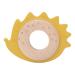 Wooden Silicone Teething Ring Wooden Ring Silicone Teething Ring Animal Shape Baby Chewing Ring Teething Ring for Newborns 0-6 and 6-12 Months Baby (Type A)