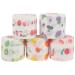LUOZZY 5 Rolls Wrap for Wound Athletic Tape Self Adhesive Bandages Portable Finger Bandages (7.5CM)
