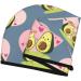 Avocado Lovers Hair Towel Wrap - Quick Drying Hair Turban with Button | Ultimate Hair Drying Towel - Buy Online on GoSupps.com