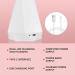 Saviland Portable 21W Gel X Mini UV Nail Lamp for Quick Gel Nail Drying at Salon or Home - Buy Online on GoSupps.com