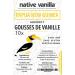 Native Vanilla - Fresh vanilla pods - Gourmet/high quality - 10 pods 14 to 20 cm - Buy Online on GoSupps.com