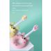 1-2-3 Years Children Toothbrush | Kids Toothbrush | Soft Bristles Round Handle BPA Free | 1-3 Years Old Toodler Toothbrush Cute Baby Toothbrush Teethers Brush Silicone Infant Toothbrush (Yellow) - Buy Online on GoSupps.com