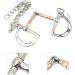 Buy Mund-D-Ring Comfort Bridle - Stainless Steel Copper Roll Horse Bite - Portable Racing Accessory 250x105mm - Buy Online on GoSupps.com