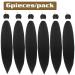 Buy Antiensed Braiding Hair - Easy Braid Itch-Free Synthetic Fiber Yaki Texture Hair Extensions (6 Packs 50cm 1B#) for International Shipping - Buy Online on GoSupps.com