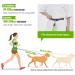 Snocyo Jogging Leash for Medium & Large Dogs | Elastic Reflective Dog Leash with Double Handle & Waist Belt | Perfect for Running & Exercise - Buy Online on GoSupps.com