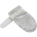 Newborn Baby No Scratch Mittens - Soft Breathable Cotton Gloves for Infants, Adjustable & Ideal for Baby Shower - Grey (0-5 Months) - Buy Online on GoSupps.com