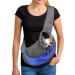 Petemoo portable pet dog cats puppy shoulder bag travel carrier shoulder bag breathable mesh transport bag s (up to 2.5 kg) blue