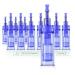 Dr. Pen Ultima A1 Replacement Cartridges - (10 PACK) - Round Nano (0.25 mm) Cartridges with Bayonet Slot - Disposable Replacement Parts
