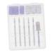 Healeved 1 Set Nail Polisher Nail Bits Acrilic Manicure Drill Bits Nail Grinding Heads Electric Pedicure Kit Power Rotary Tools Extension Nail Driller Nail Grinders Nail File Corundum Boxed