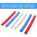 6 Pieces Foam Hose Utensilia - Upholstery Handles for Spoons & Forks | Round Hollow Closed Cell Tube - International Shipping - Buy Online on GoSupps.com