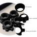 VOSAREA 4 Pcs Dumbbell Bar Nut - Spin Screw Clamp Fitness Accessories for Home Gym - Buy Online on GoSupps.com