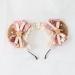 Handmade Pink Bear Ear Headband Bow - Kawaii Lolita Hair Accessory - Buy Online on GoSupps.com