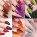 UR SUGAR Glow in The Dark Gel Base Top Coat Kit - Long Lasting Matte Glossy Shine Finish - No Wipe - Soak Off LED Gel Nail Polish Set for DIY & Salon - Buy Online on GoSupps.com