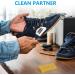 Flintronic 2 Pcs Suede & Nubuck 4-Sided Shoe Cleaner Kit with Brass Brush & Eraser - Luxury Leather Care for Boots, Jackets - Decontamination & Cleaning Solution - Buy Online on GoSupps.com