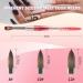 Kolinsky Acrylic Nail Brush #8 Pink Gradient - Professional Nail Art Brush for Extension & Design - Salon Quality Tools for Manicure at Home - Buy Online on GoSupps.com