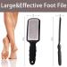 Stainless Steel Foot Callus Remover - Professional Pedicure Tool for Hard, Tough Skin - Home & Salon Use (Black) - Buy Online on GoSupps.com