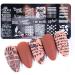 Mwoot 6Pcs Nail Art Stamping Plate Set - Starry Sky, Unicorn, Cat, Love, Leaves, Lace Theme - Buy Online on GoSupps.com