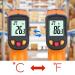 KetoTek Infrared Thermometer - Laser Digital IR Pyrometer for Food -50 to 600 C (-58 to 1112 F) Temperature Tester (Yellow) - Buy Online on GoSupps.com