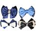 Kilofly 4pc Women's Two-Way Snood Net Bow Barrette Set for Stylish Hair Updos - Buy Online on GoSupps.com