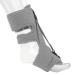 Pongnas Foot Drop Orthosis | Comfortable Ankle Support with Hook and Loop Closure | Triple Pressure Band for Drop Foot Injuries - Gray - Buy Online on GoSupps.com
